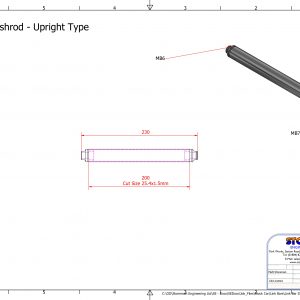 N/S Push Rod - Upright Type