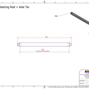 Steering Link O/S and Axle Tie Rod