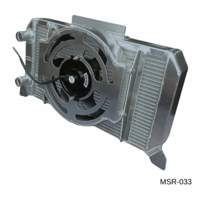 MSR Spec Radiator c/w Ali cowling and built in fan
