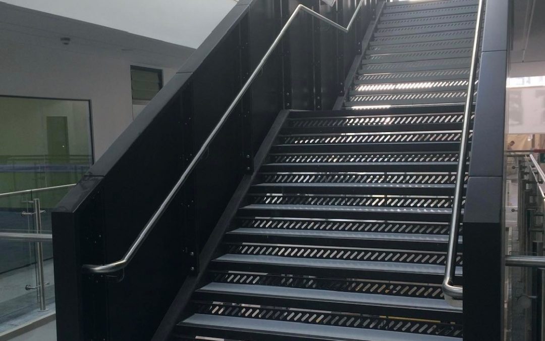 Transforming Learning Spaces: The Striking Black Staircase at South Devon College